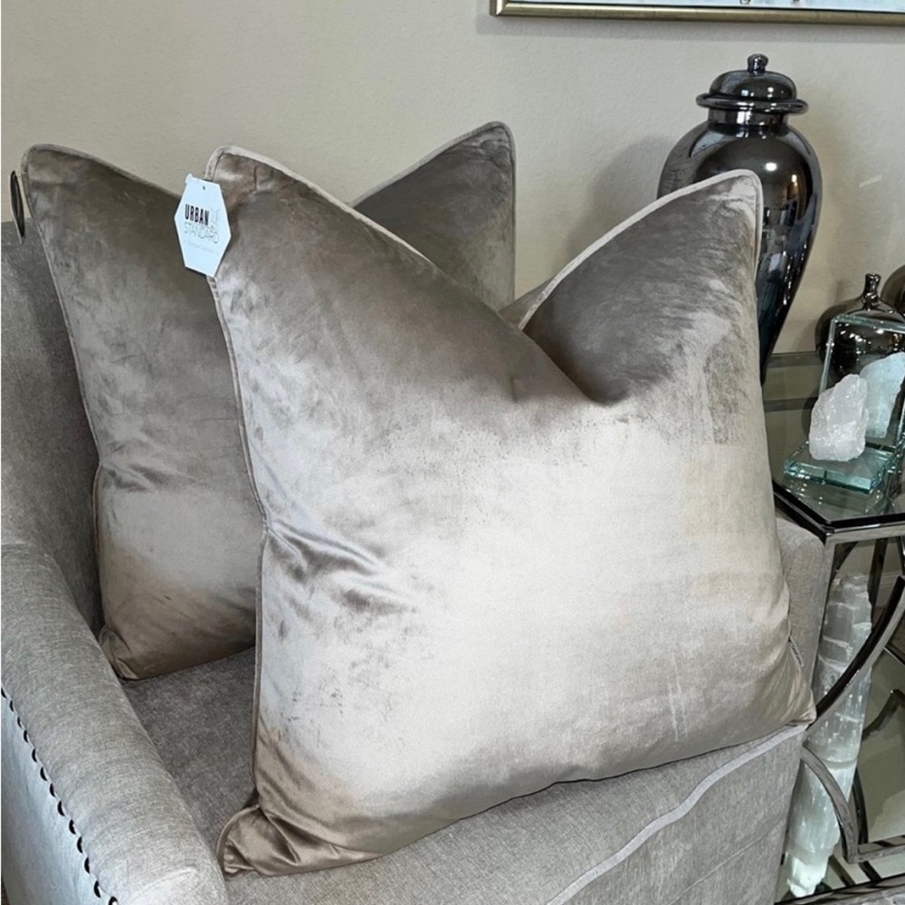 1-NWT URBAN STANDARDS DECORATIVE
LUXURY VELVET PILLOW